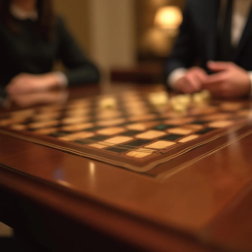 NovaWhite game set in luxurious setting