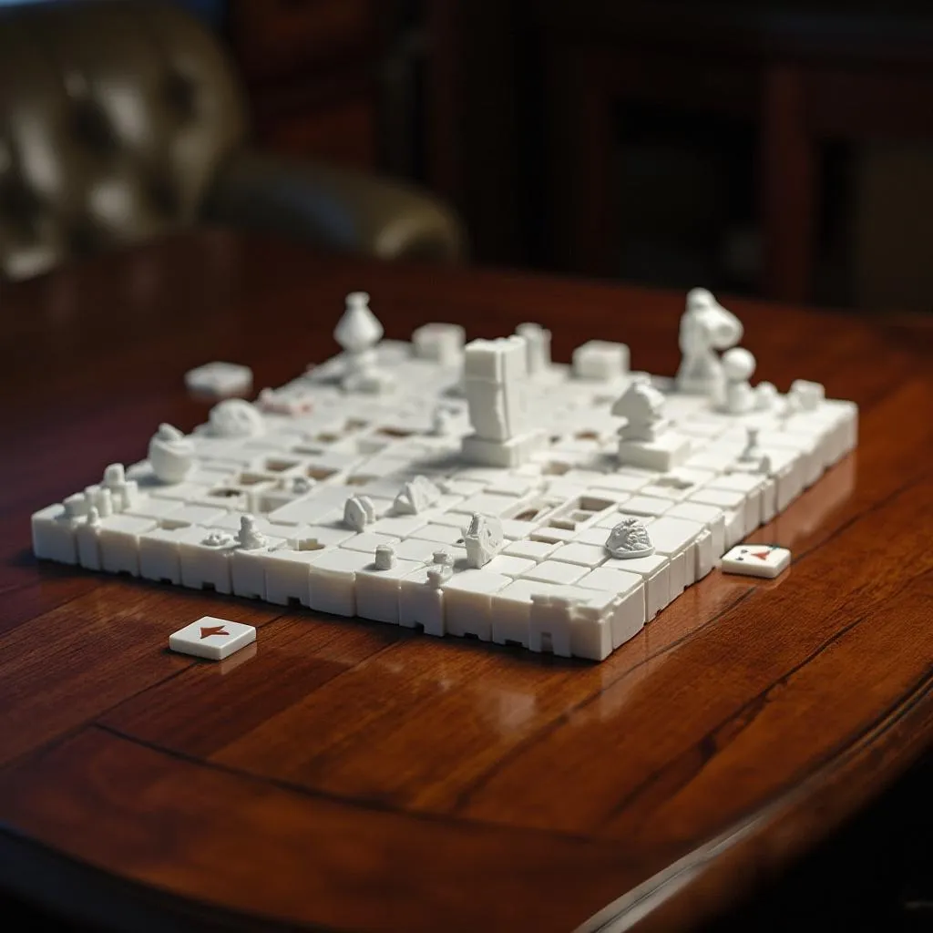 First prototype of NovaWhite game