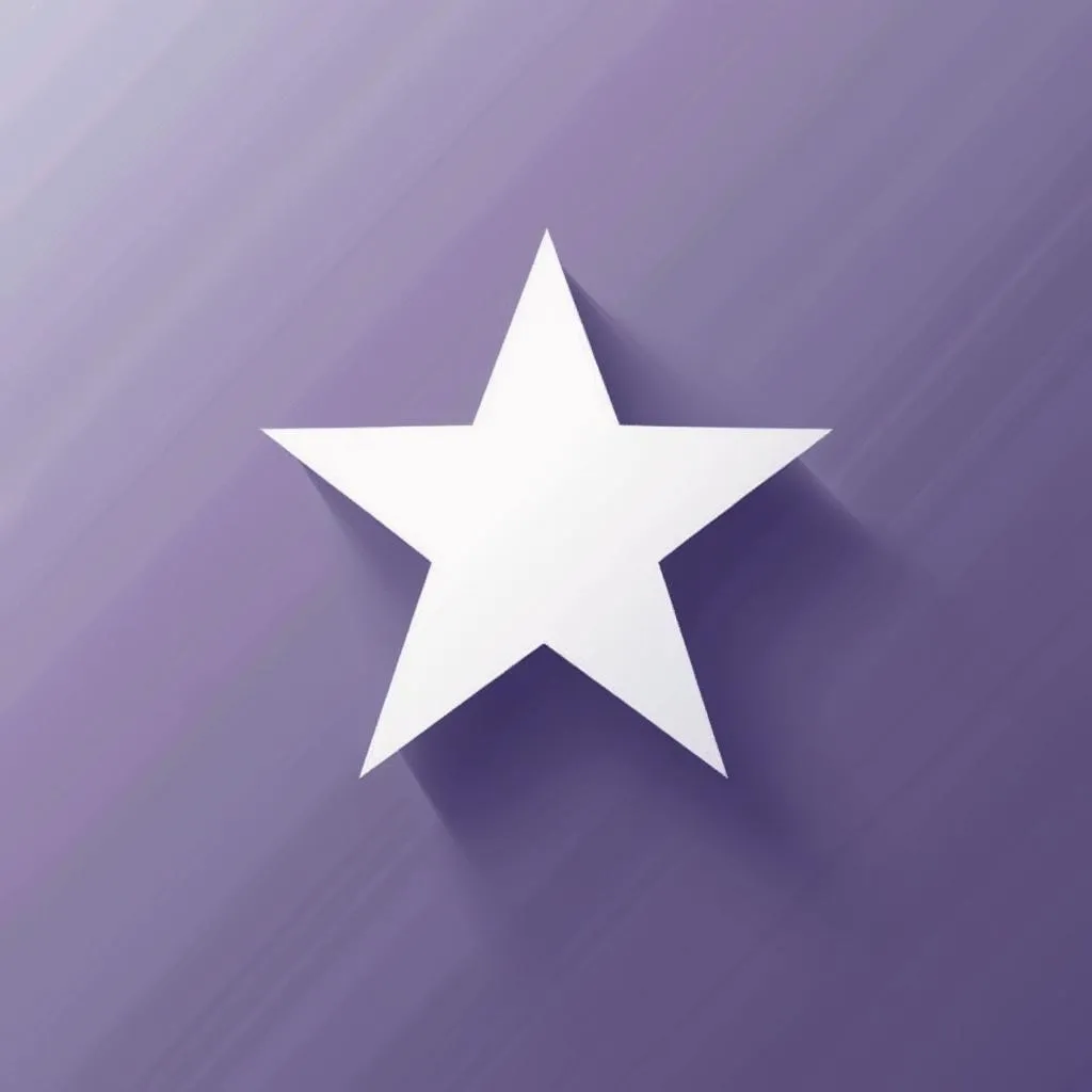 Star icon representing mission