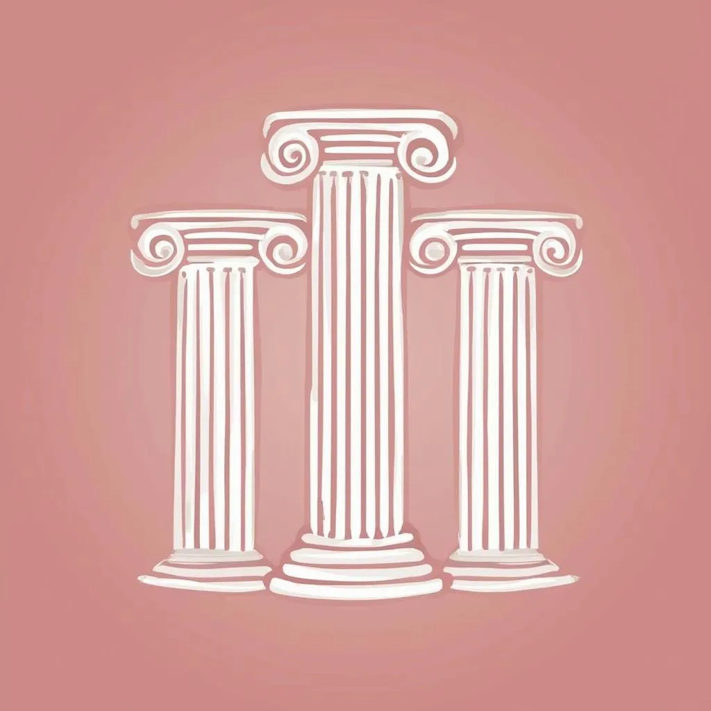 Pillar icon representing values