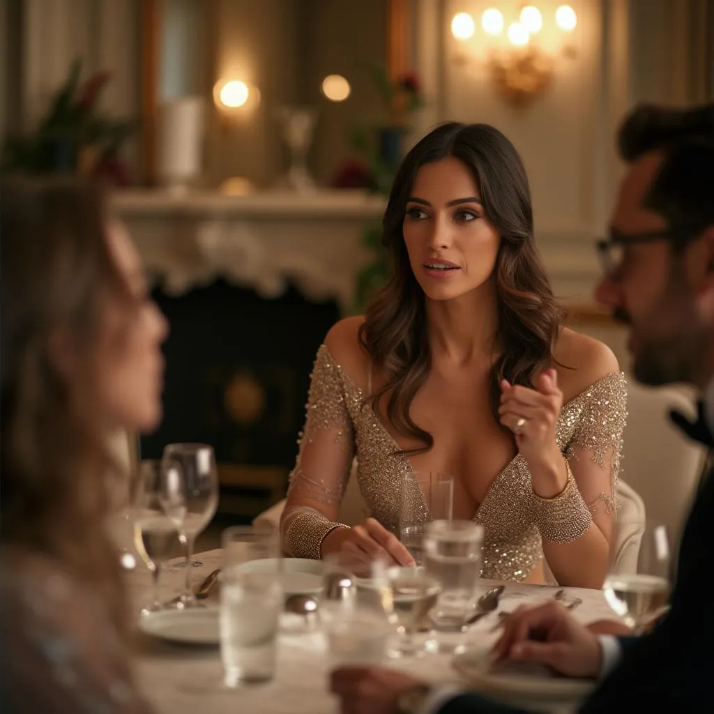 Celebrity hosting a NovaWhite masterclass